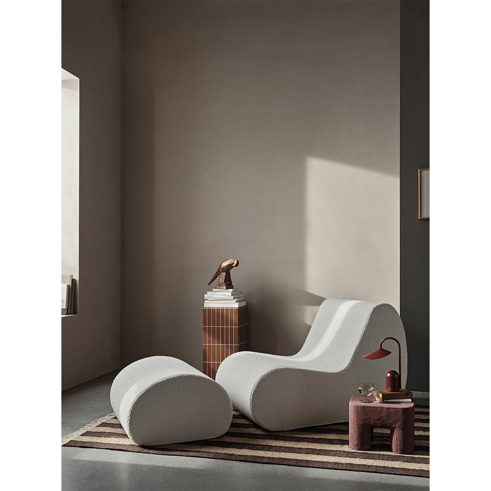 Rouli Outdoor Modular Sofa - Center Module, Off-White