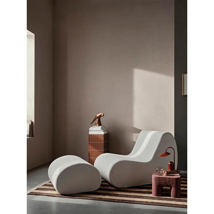 Rouli Outdoor Modular Sofa - Center Module, Off-White