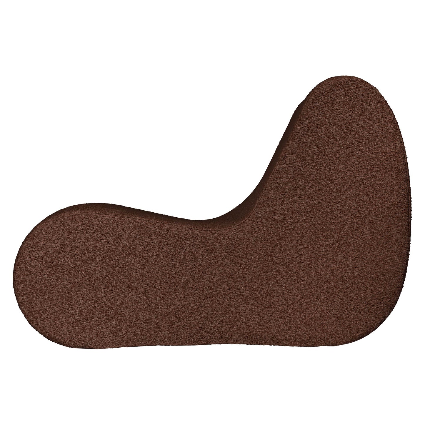 Rouli Outdoor Modular Sofa - Center Module, Chestnut Brown