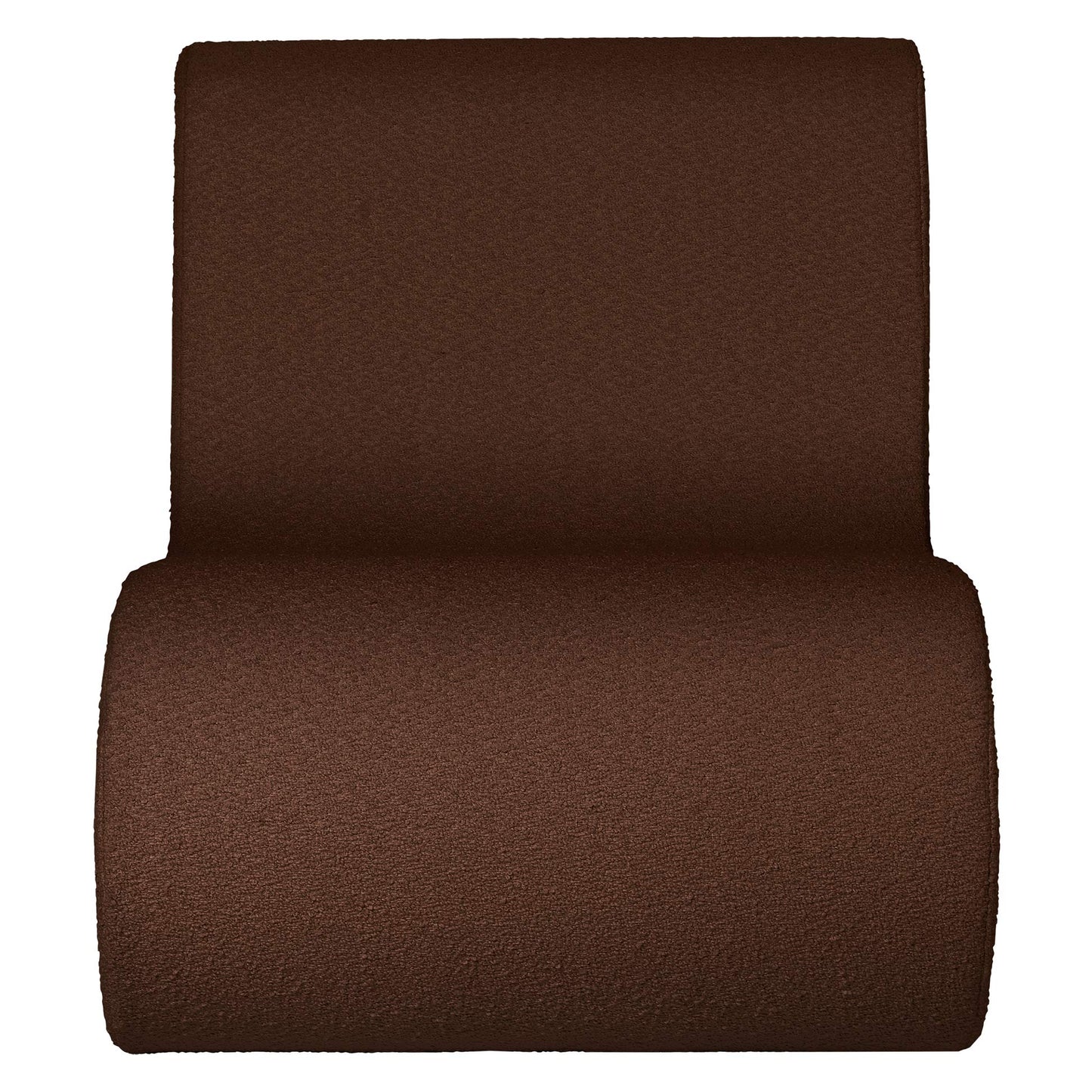 Rouli Outdoor Modular Sofa - Center Module, Chestnut Brown