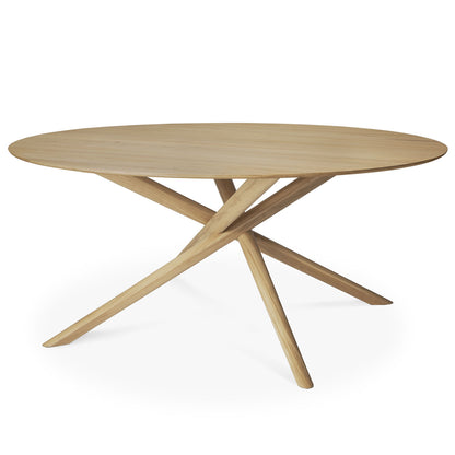Mikado Round Dining Table - Oak