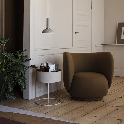 Round Plant Box - Cashmere