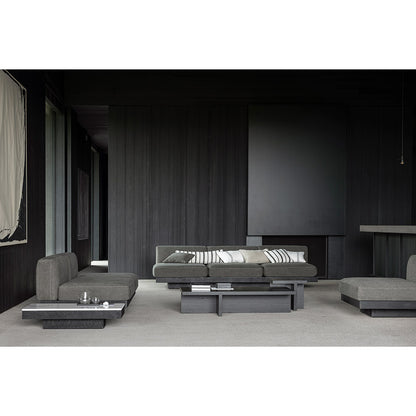 Rudolph Rectangular Coffee Table - Black Oak