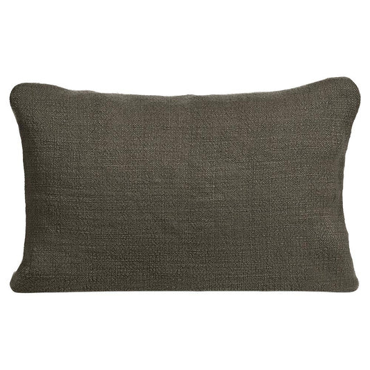 Rudolph Rectangular Medium Deco Cushion - Smoke