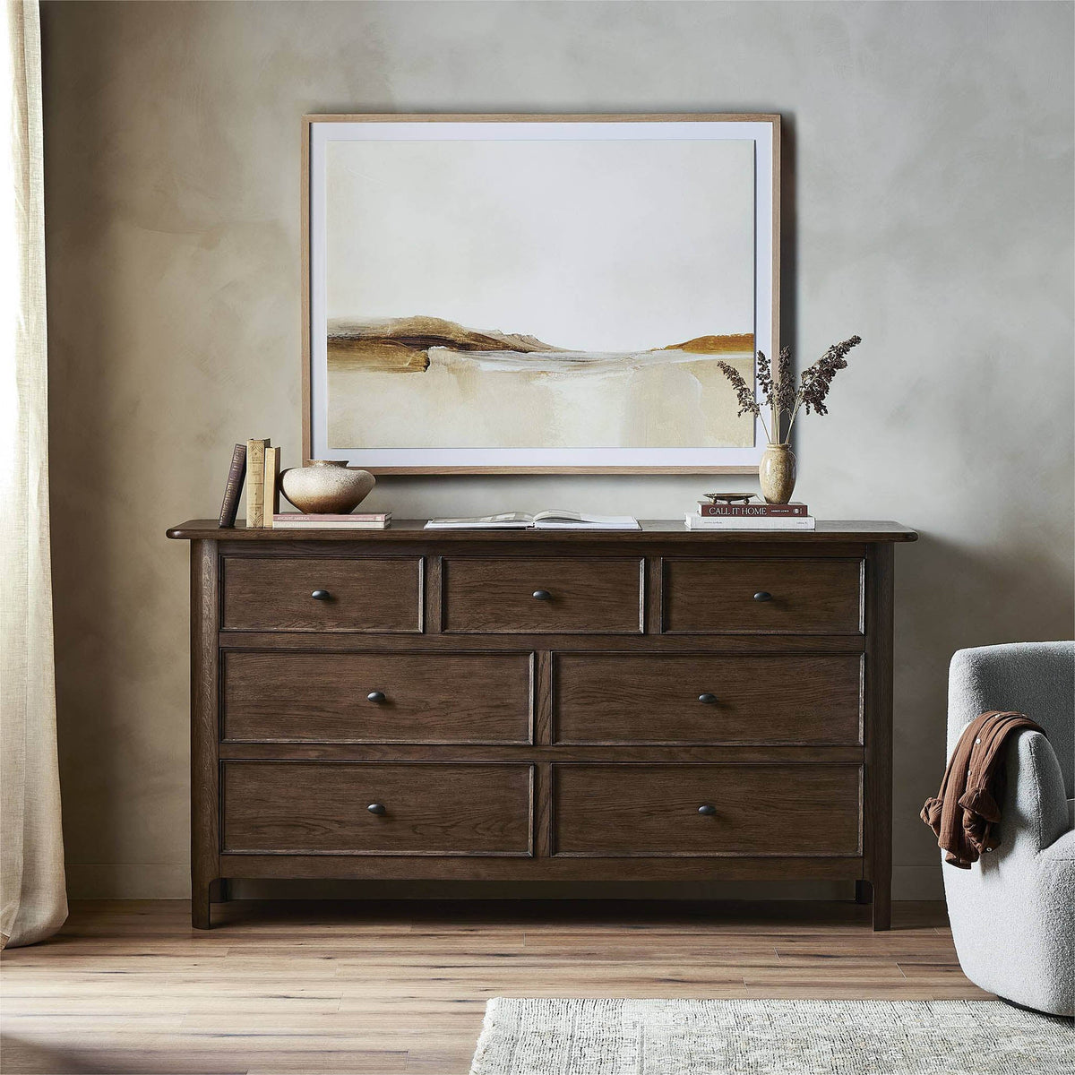Russ Dresser - Aged Oak Veneer