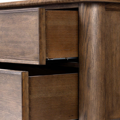 Russ Nightstand - Aged Oak
