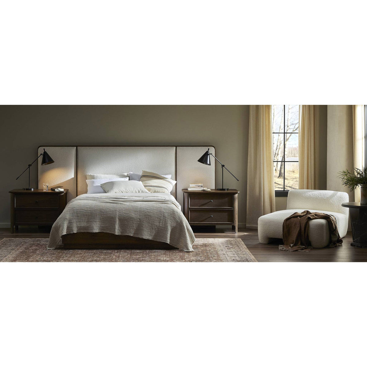 Russ Nightstand - Aged Oak