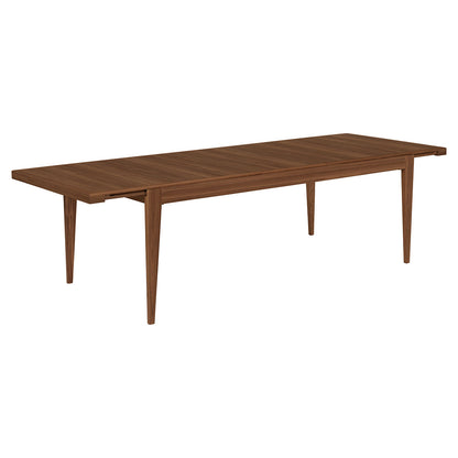 S-Table Rectangular Extendable Dining Table - American Walnut