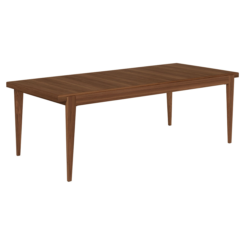 S-Table Rectangular Extendable Dining Table - American Walnut