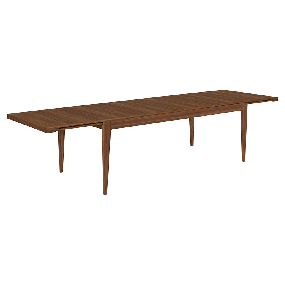 S-Table Rectangular Extendable Dining Table - American Walnut