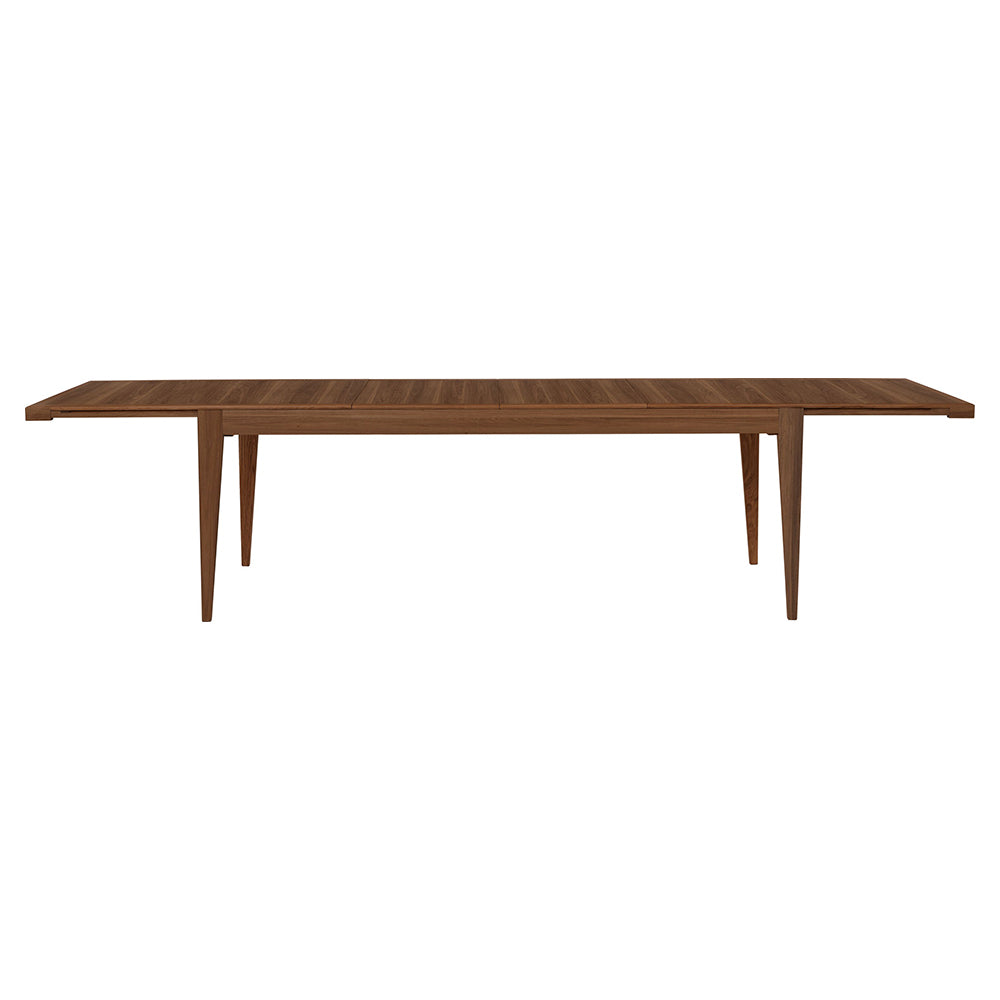 S-Table Rectangular Extendable Dining Table - American Walnut