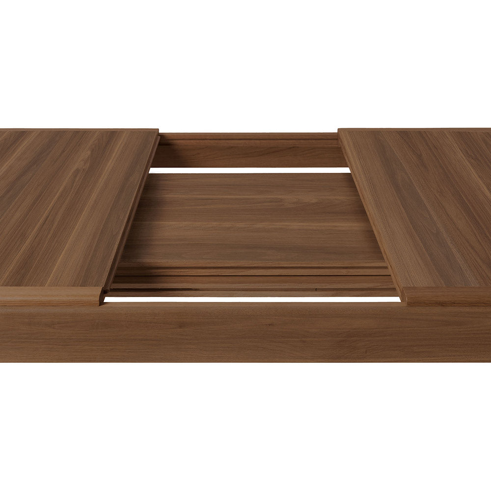 S-Table Rectangular Extendable Dining Table - American Walnut