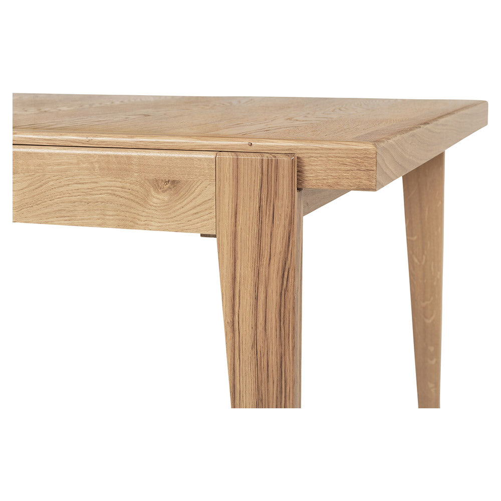 S-Table Rectangular Extendable Dining Table - Oak