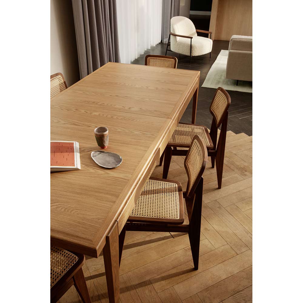 S-Table Rectangular Extendable Dining Table - Oak