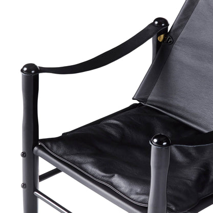 Safari Chair - Black, High Gloss Beech