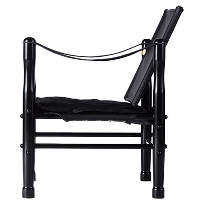 Safari Chair - Black, High Gloss Beech