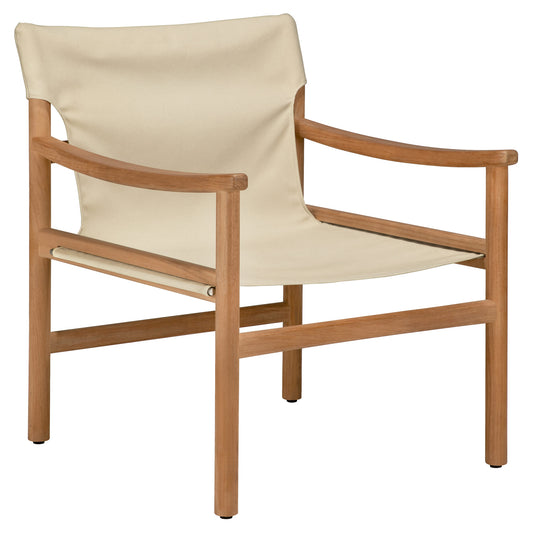 Safari Outdoor Lounge Chair - Dune, Teak