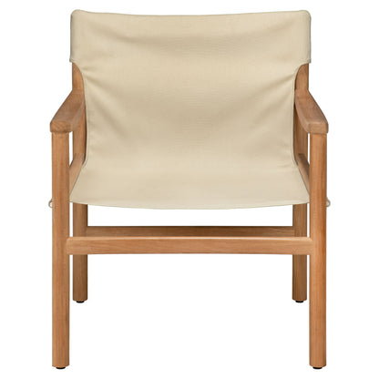 Safari Outdoor Lounge Chair - Dune, Teak