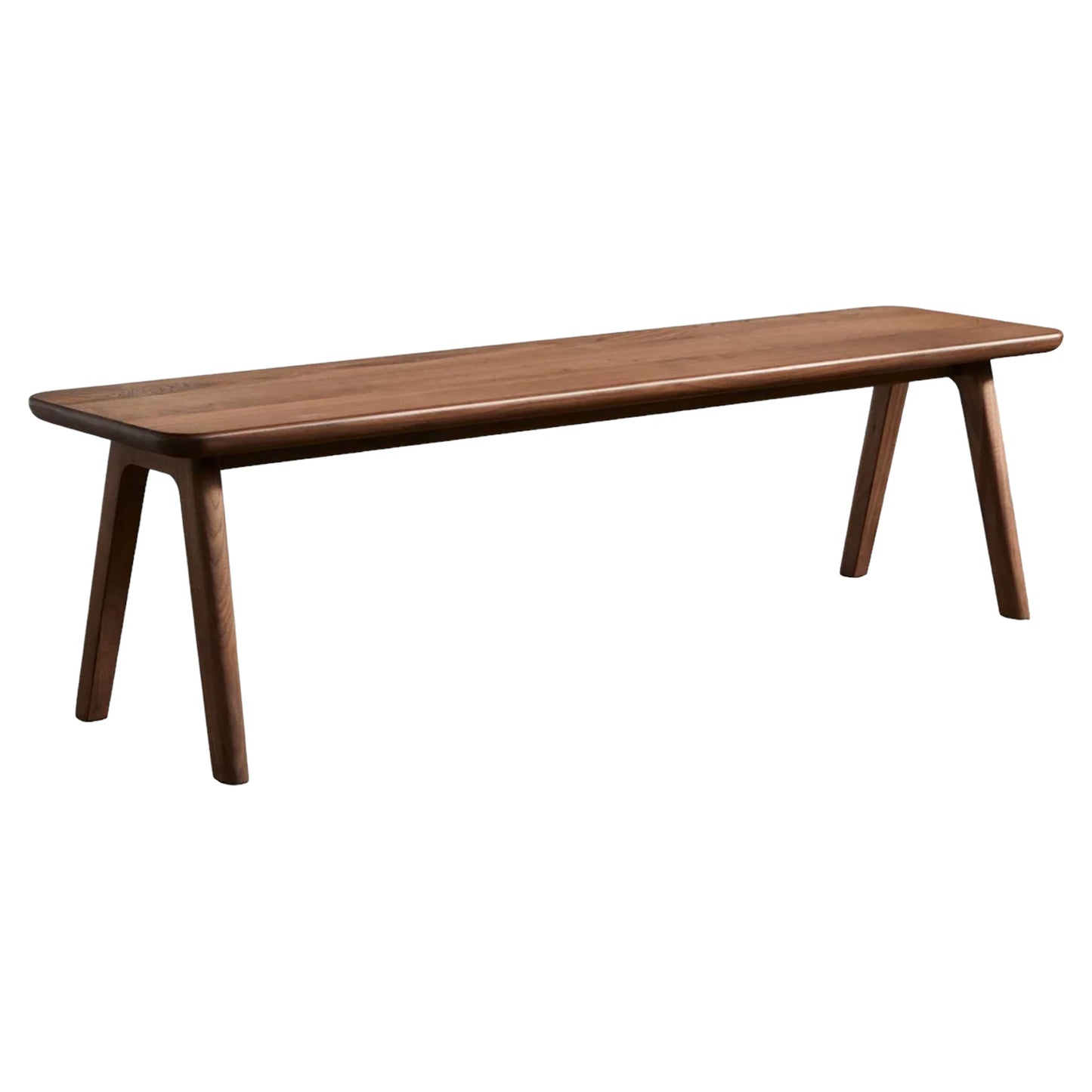 Sage Backless Bench - Walnut