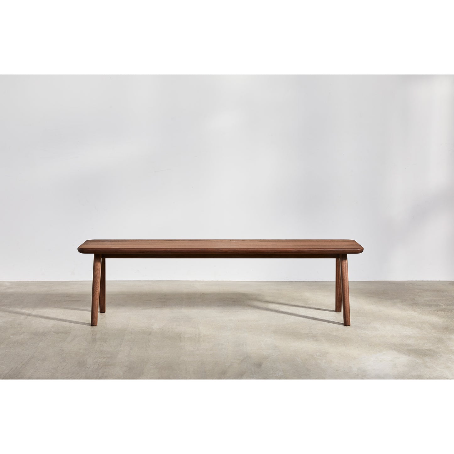 Sage Backless Bench - Walnut