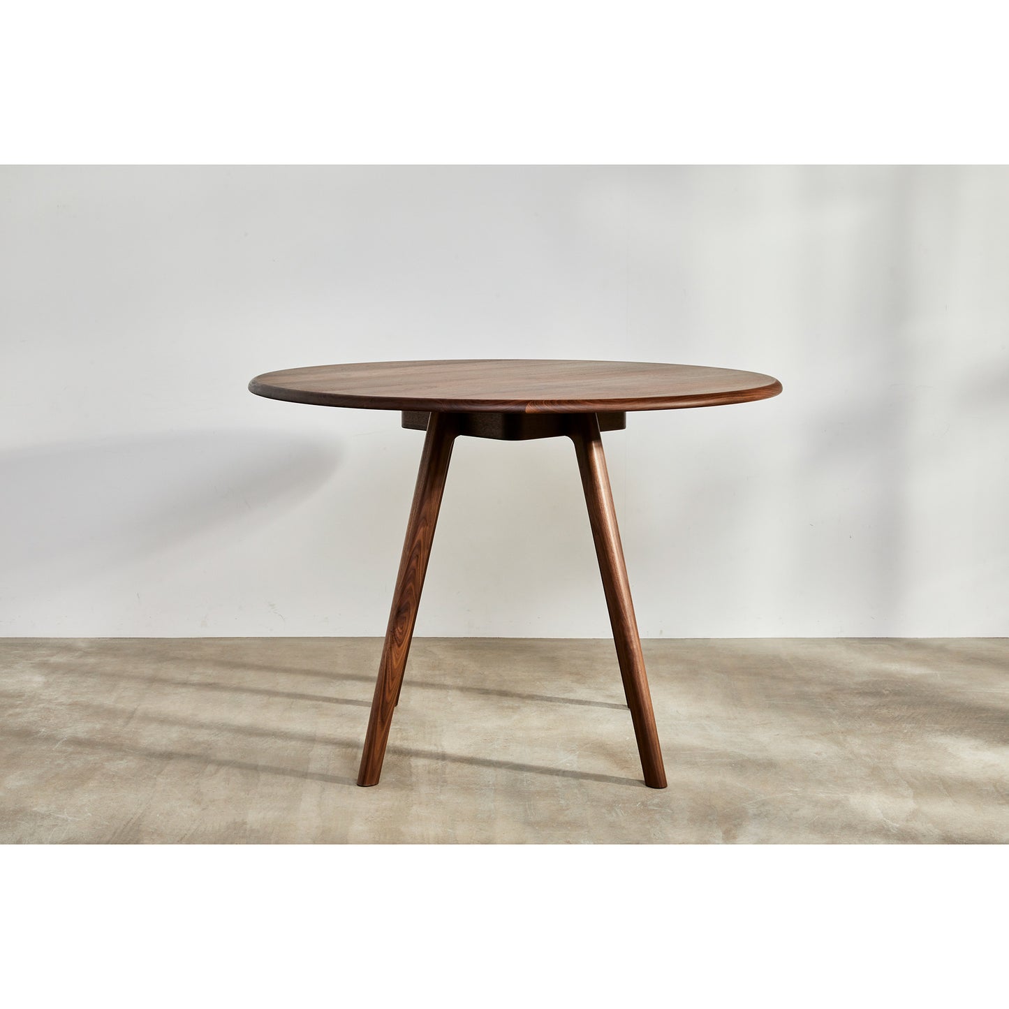 Sage High Round  Huddle Table - Walnut
