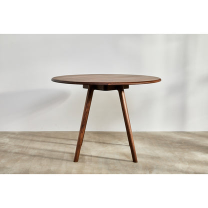 Sage High Round  Huddle Table - Walnut