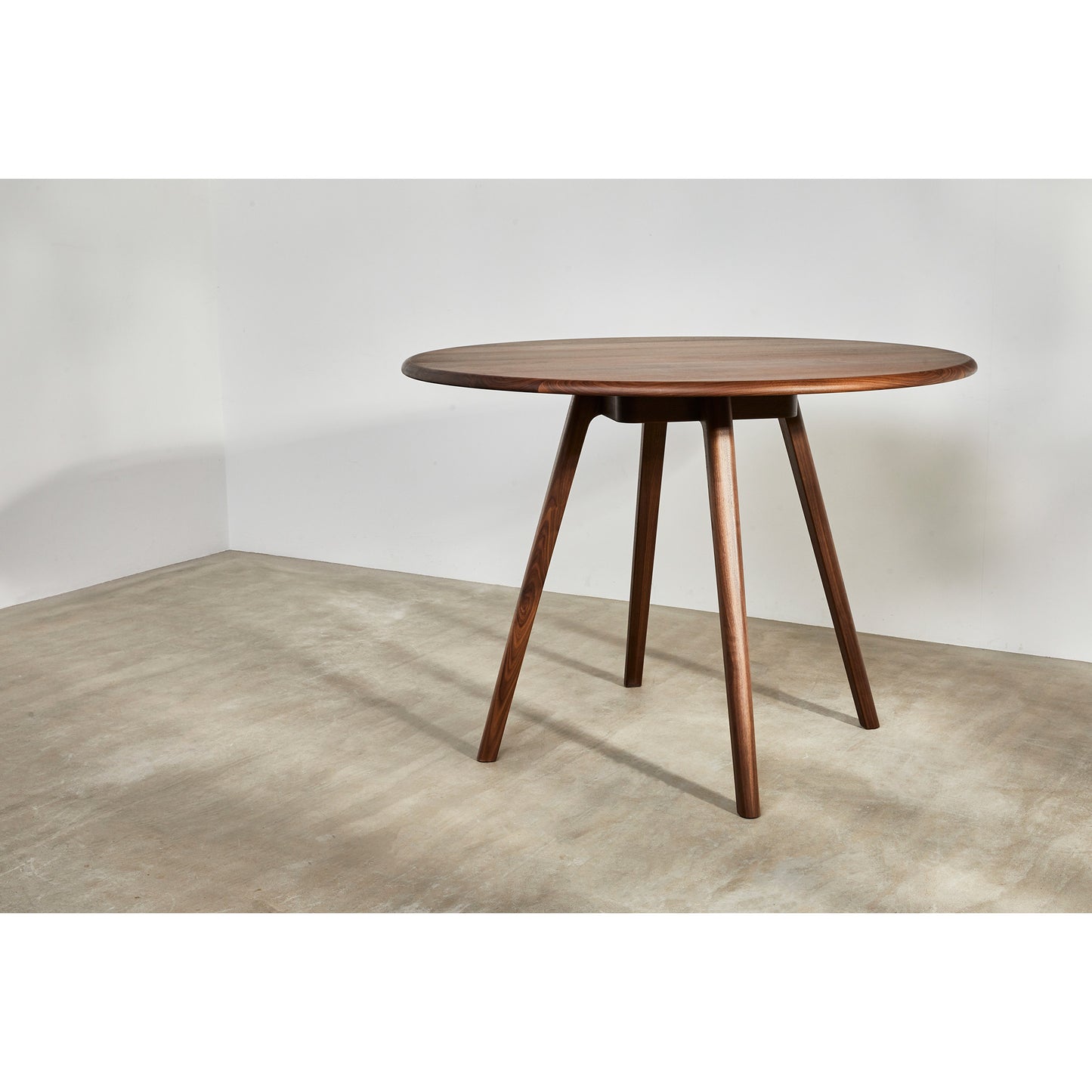 Sage High Round  Huddle Table - Walnut