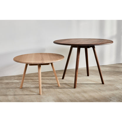 Sage High Round  Huddle Table - Walnut