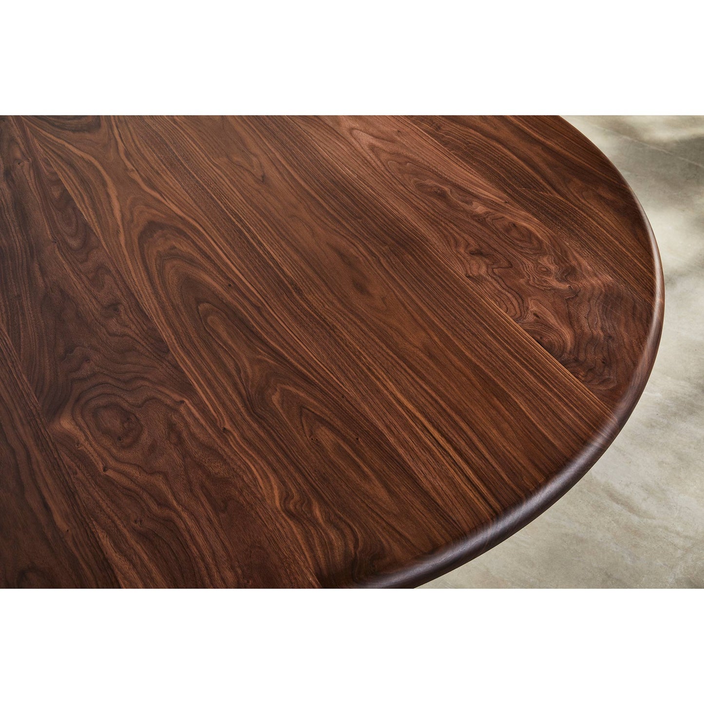 Sage High Round  Huddle Table - Walnut