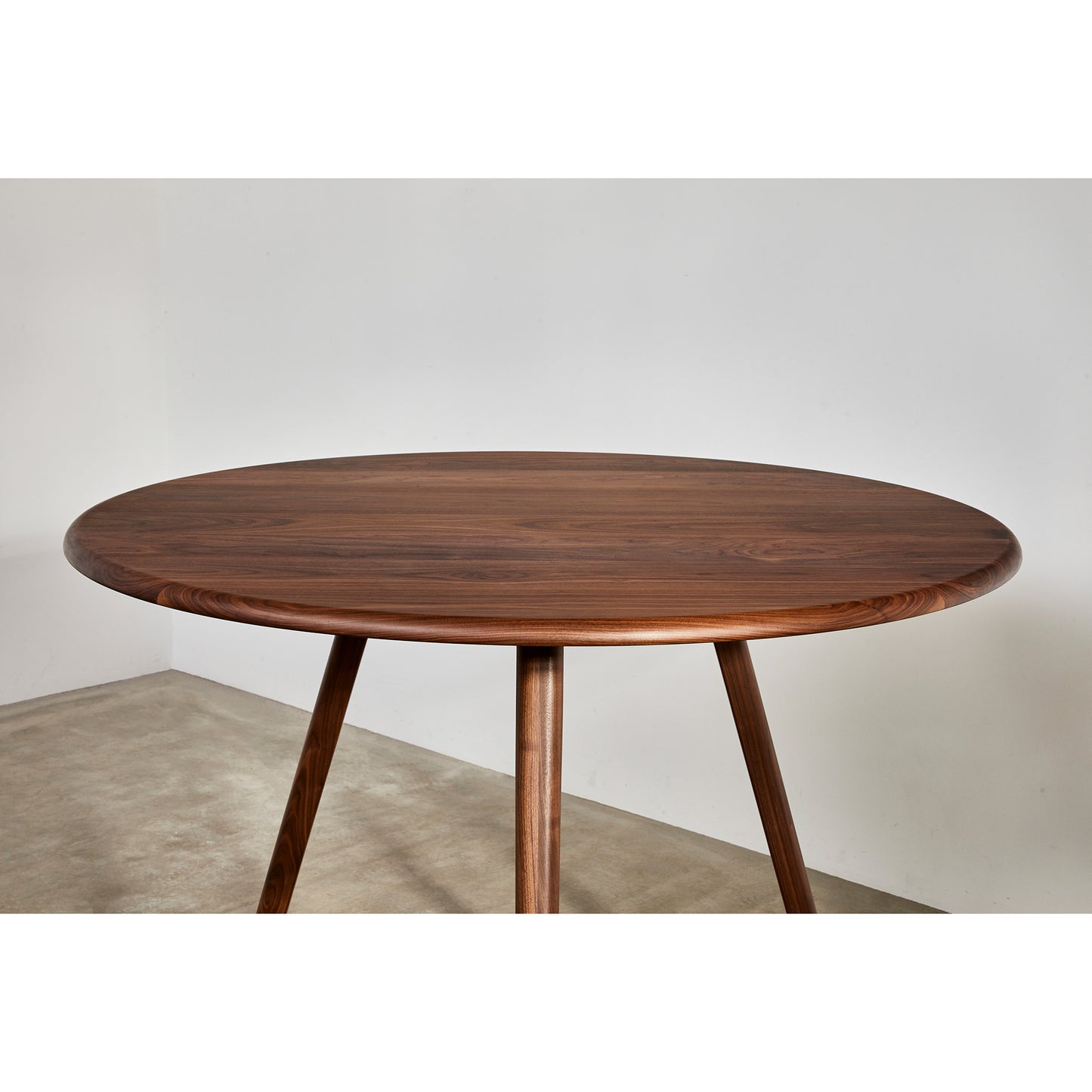 Sage High Round  Huddle Table - Walnut