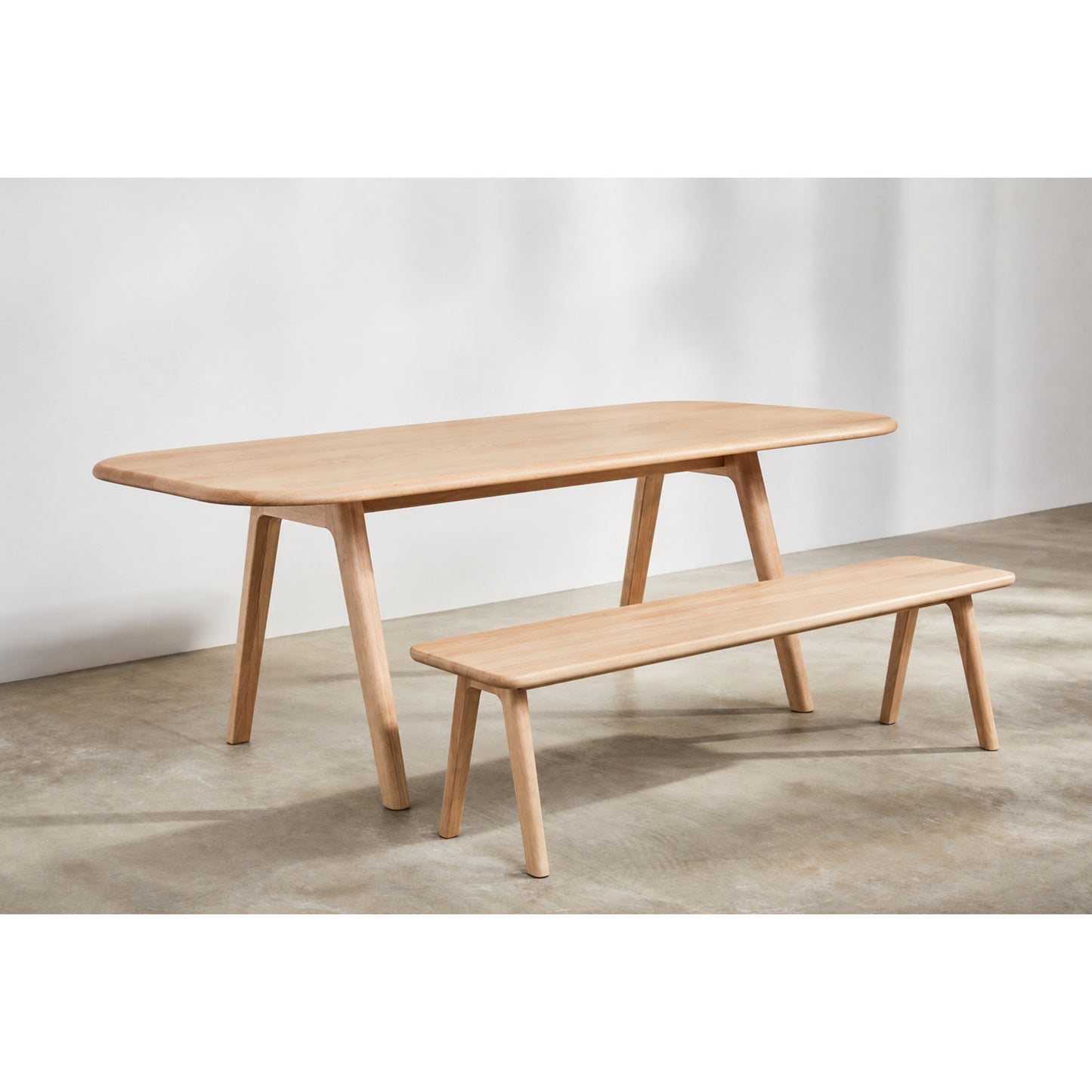 Sage Oblong Dining Table - Oak