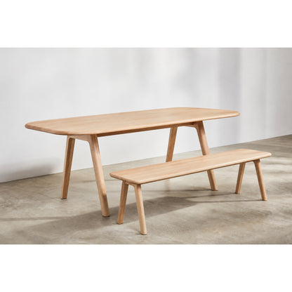 Sage Oblong Dining Table - Oak