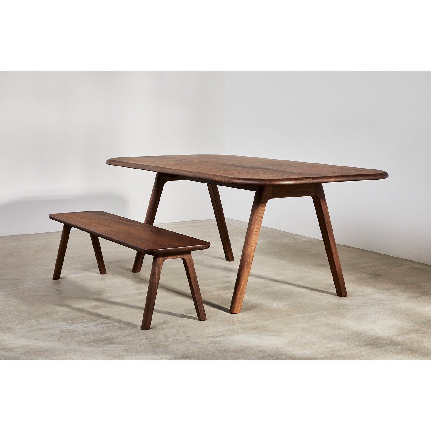 Sage Oblong Dining Table - Walnut