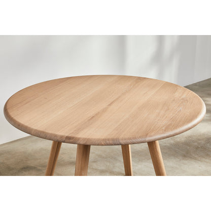 Sage Round Dining Table - Oak