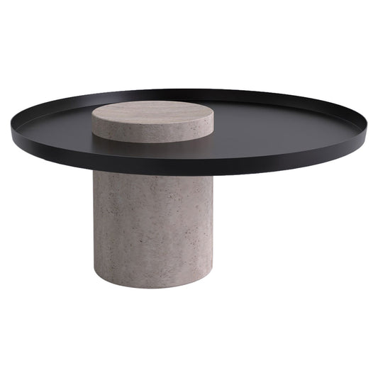 Salute Low Coffee Table - Black