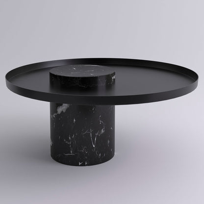 Salute Low Coffee Table - Black