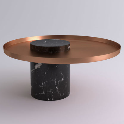 Salute Low Coffee Table - Copper