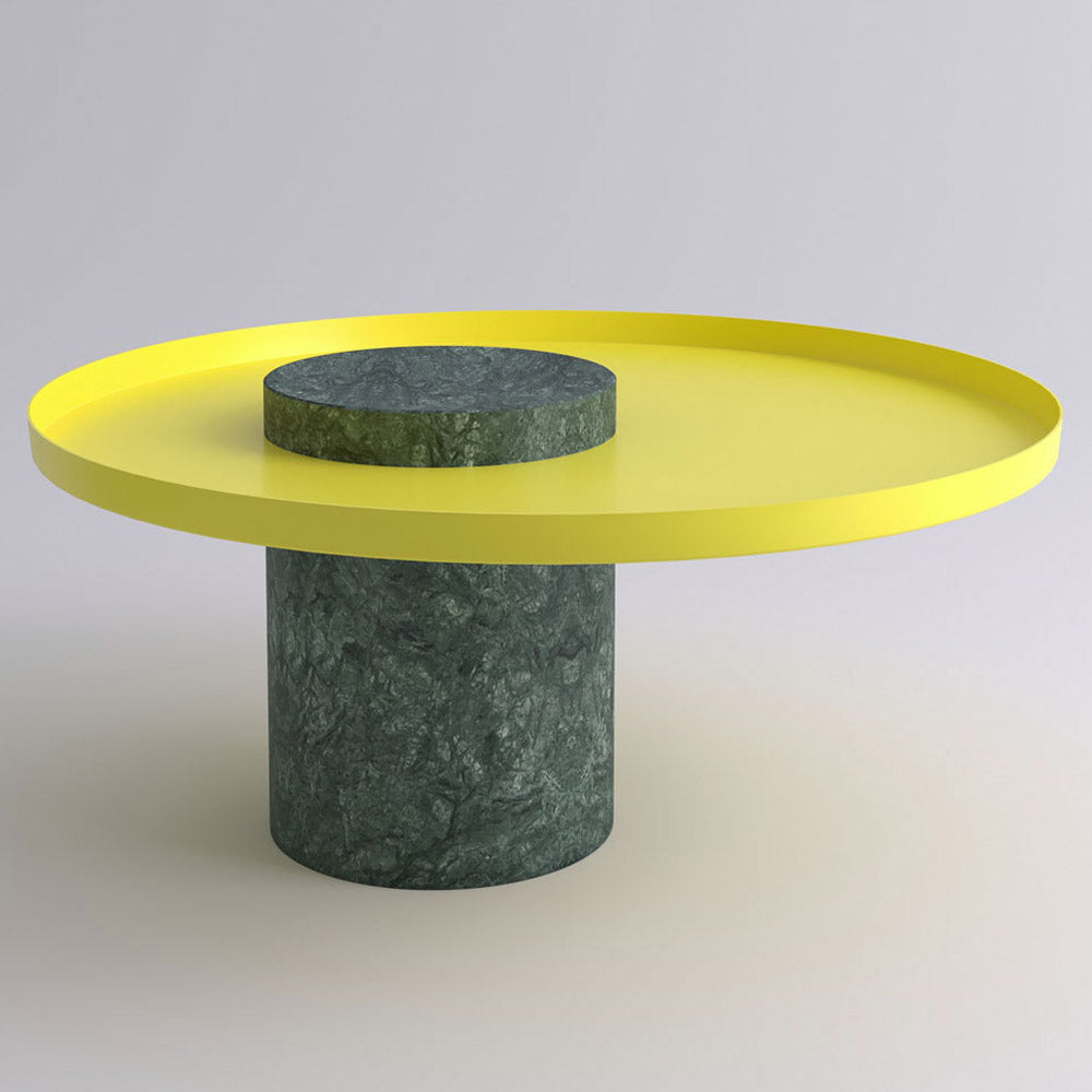 Salute Low Coffee Table - Yellow