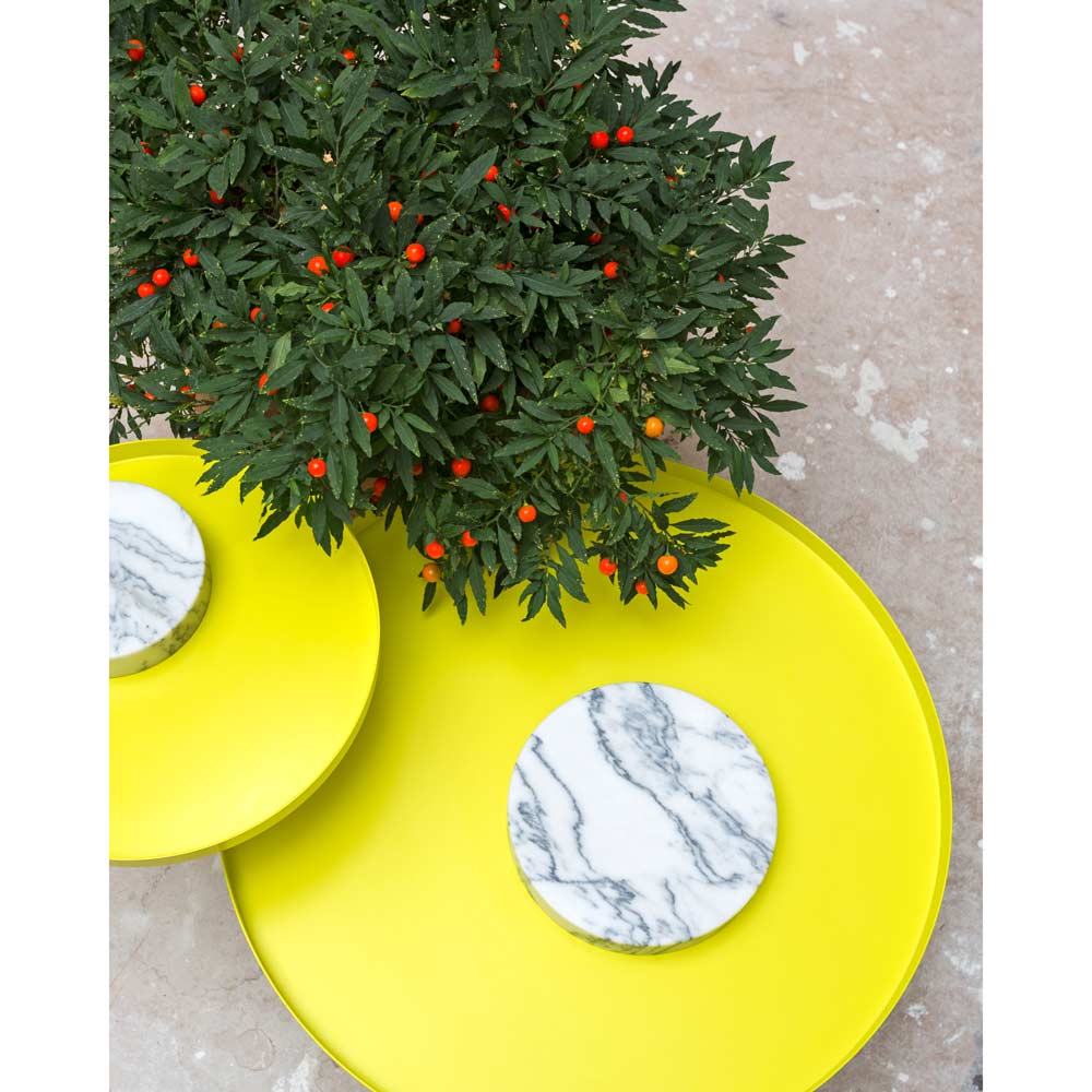 Salute Low Coffee Table - Yellow