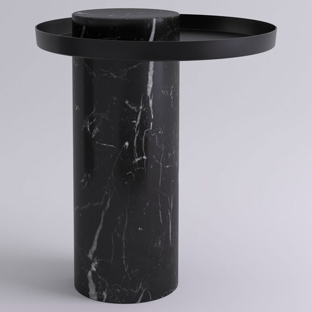 Salute Tall Coffee Table - Black