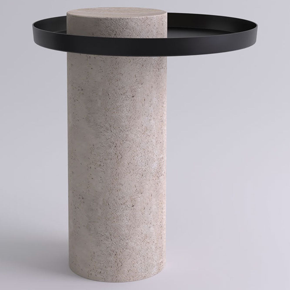 Salute Tall Coffee Table - Black