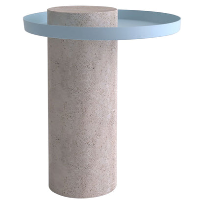 Salute Tall Coffee Table - Light Blue