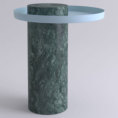 Salute Tall Coffee Table - Light Blue
