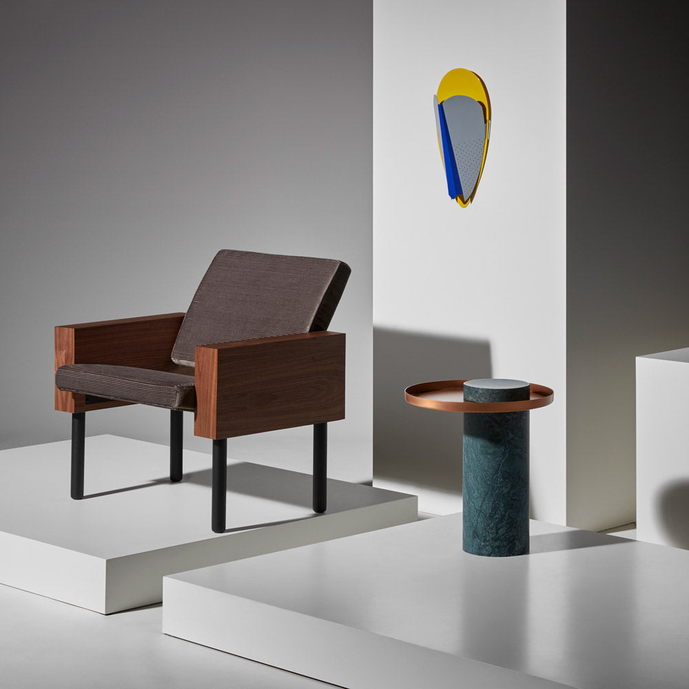 Salute Tall Coffee Table - Light Blue