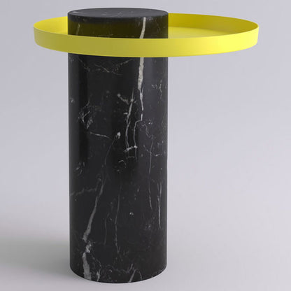 Salute Tall Coffee Table - Yellow