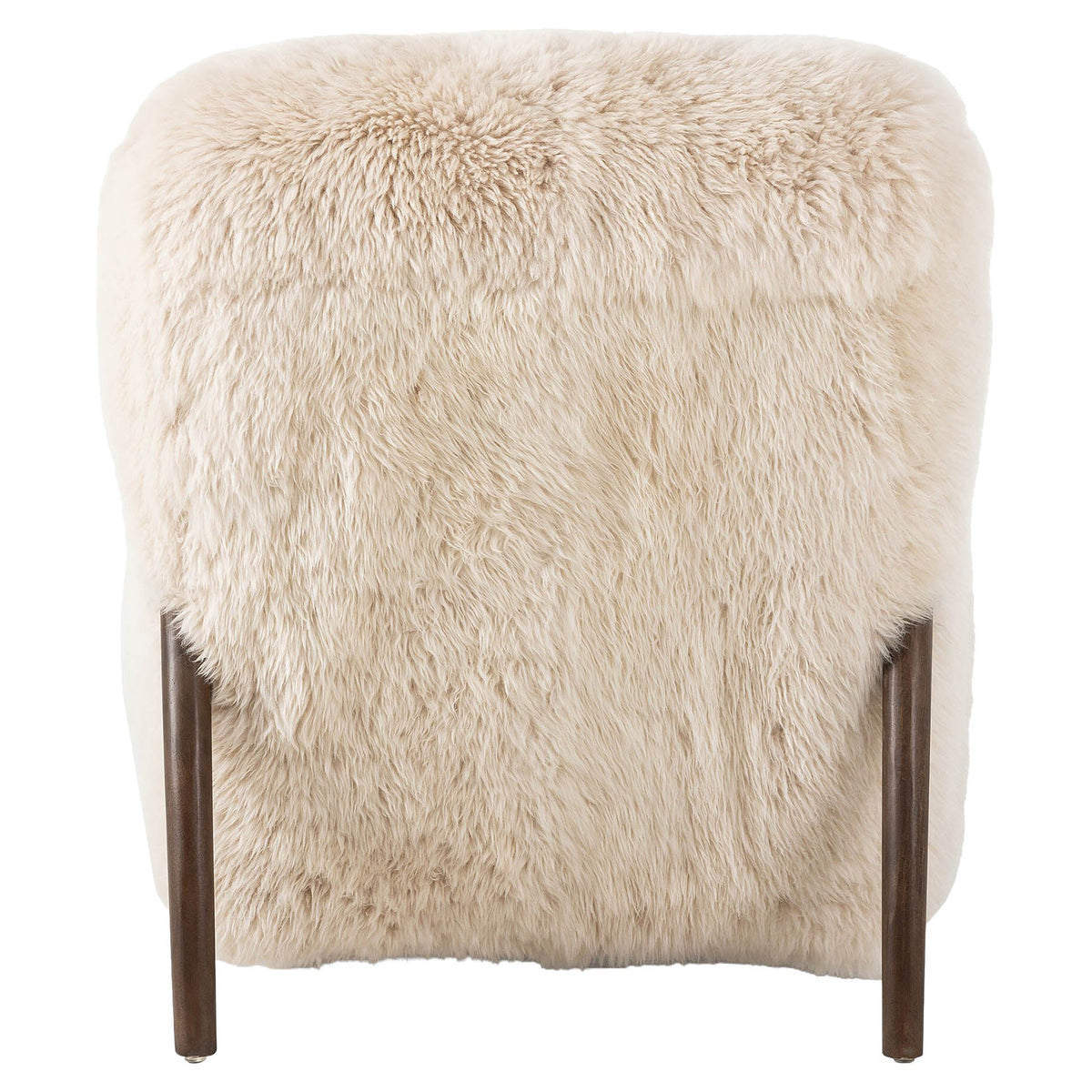 Sandro Chair - Champagne Mongolian Fur