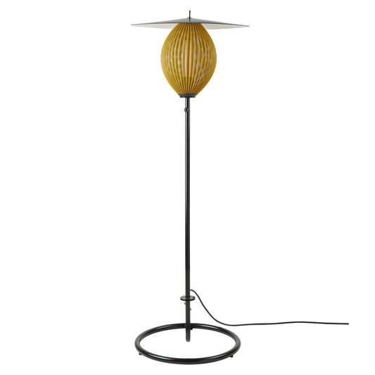 Satellite Outdoor Floor Lamp - Mustard Gold