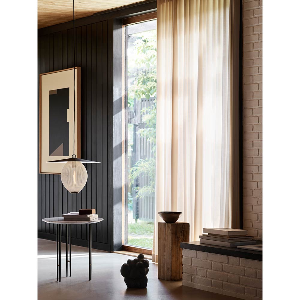 Satellite Pendant - Cream White Semi Matte