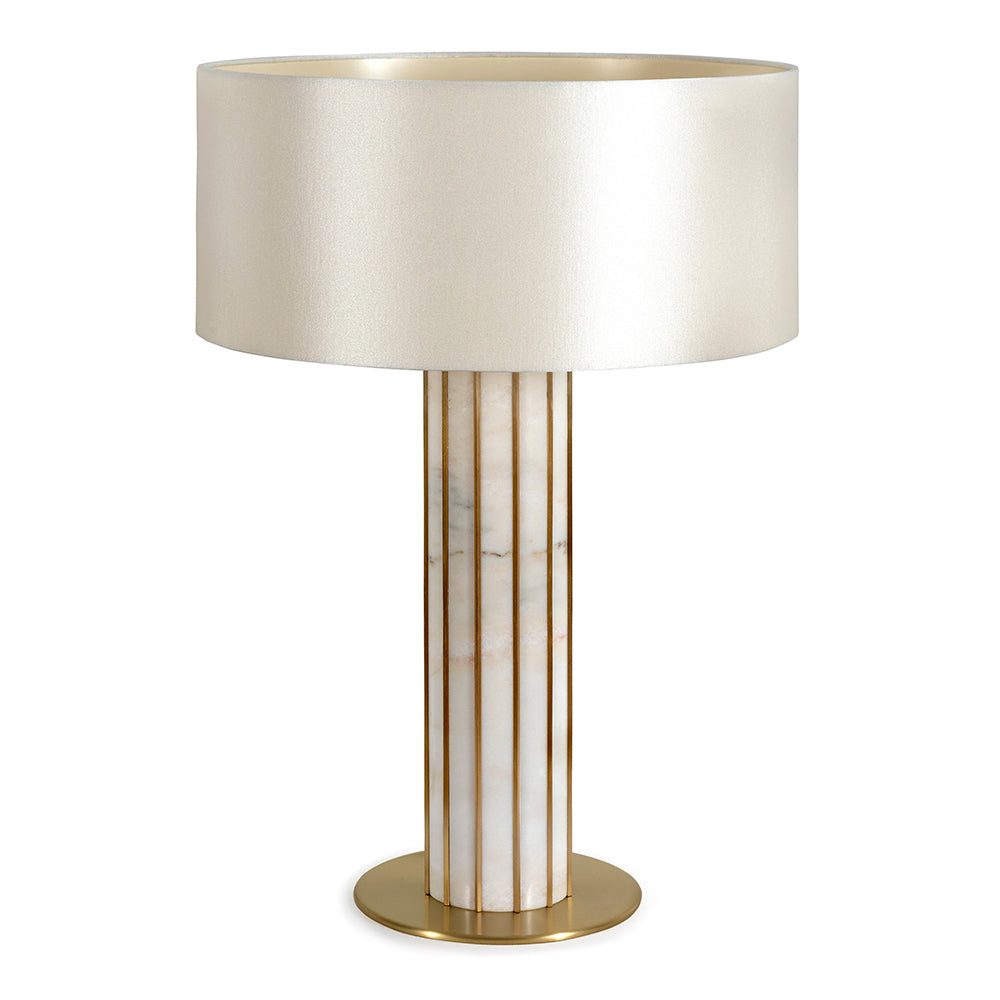 Seagram Marble Lamp - White