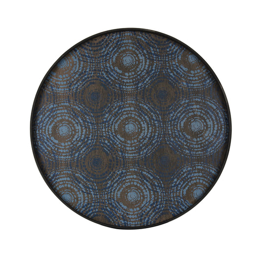 Seaside Beads Wooden Tray - Round, Large